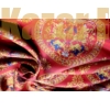 Picture 8/10 -Red Horsearcher Silk (40x105 cm piece)