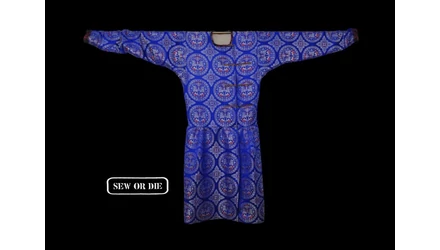 Silk kaftan from Bahram Gur Silk