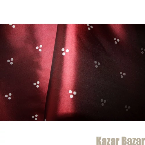 Red Cintamani Silk
